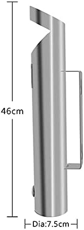 Nykcpjmw Cylindwin zidni pepeo od nehrđajućeg čelika za nehrđajućeg čelika od nehrđajućeg čelika koji se mogu zaključati popločati