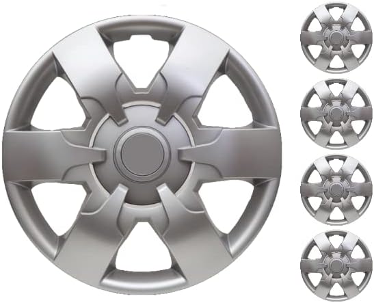 Coprit set poklopca od 4 kotača 16 inčni srebrni HUBCAP Snap-on Fits Seat