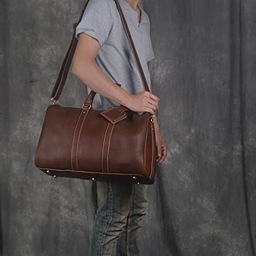 Genigw Muška torba za ručnu torbu za prtljagu Travel torba Veliki kapacitet Grange Messenger torba za 14 laptop