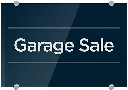 CGsignLab | Garaža Prodaja -Basic Mornary Premium akrilni znak | 18 x12