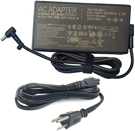 20V 6A 120W 4,5x3,0mm ADP-120VH B AC adapter za prijenosnog računala za ASUS UX533 UX534 UX534F UX534FT UX534FA UX534FTC UX564104UX534FAC