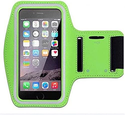 Ukko Sport Armband Case 5.5 Inc Pametni telefonske torbe za rezanje trčanja teretane za ruke Fitness-Kina, zelena