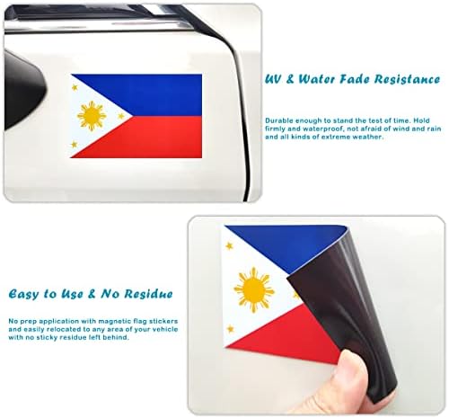 JBCD Filipini Filipino zastava magnet za zastavu - za kamion za automobile