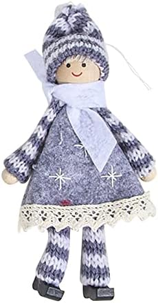 Kristalni garnjak set za zabavne božićne ukrase tkanine božićne vunene lutke kreativni božićni privjesci