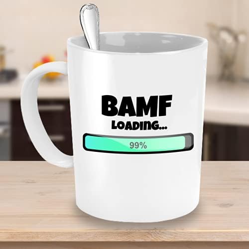 BAMF loading-badass, mamojebač, šolja, šoljice za kafu, šolja, šolje, čaj, muškarci, žene , badassdom, badassery, vi ste, Vi ste,