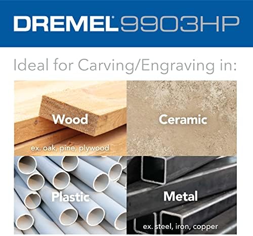 Dremel Max Life 9903HP 1/8 Tungsten Carbide Rotary alat za rezbarenje