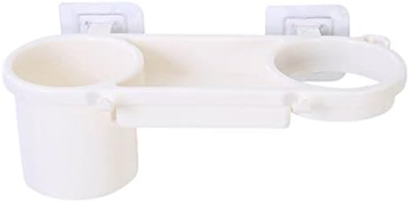 N / A Zidni nosač za skladištenje kreativna usisna čaša sušilo za sušenje kose češalj regala nosač kupaonice