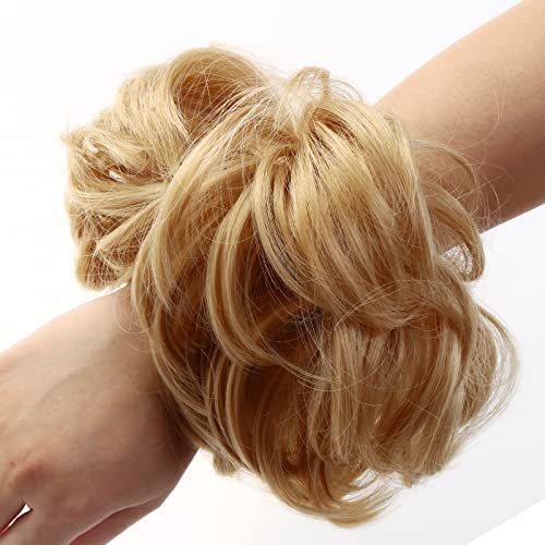 Juikoumn Messy Bun Hair Piece ljudska kosa, ekstenzije kovrčave kose prava ljudska kosa Scrunchies Updo Hair Bun Hair Pieces