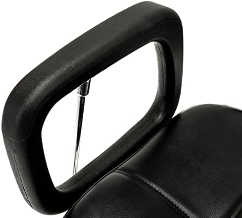 ZLBYB kozmetička oprema za kosu klasična crna Brijačka stolica hidraulični naslon profesija Salon stilista Salon namještaj