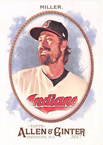 2017 Allen i Ginter 238 Andrew Miller Cleveland Indijanci Baseball Card