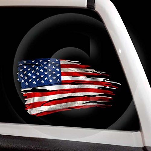 Naljepnice za naknadno potresanje američka zastava otrcani Set naljepnica u SAD-u naljepnica za nevolje
