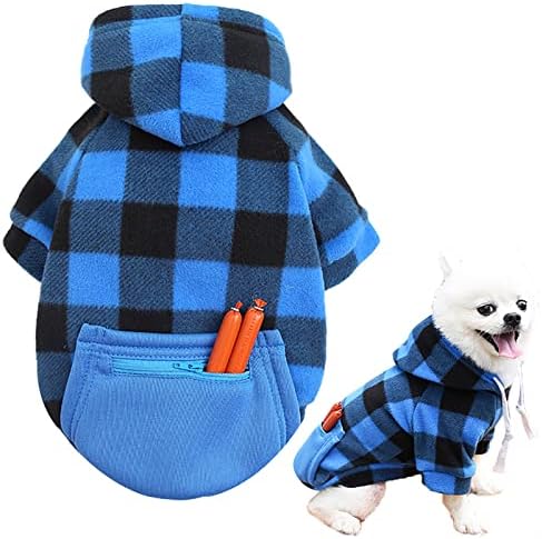 VEFSU Plaid Zipper Pocket Weiwang veličina odjeća za pse mačka odjeća za kućne ljubimce jesen i zima nove potrepštine kaiš za prsa