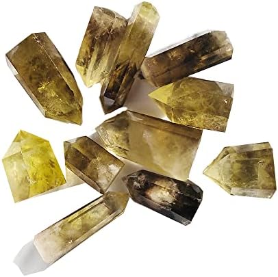 3pc? 200g-230g? Priroda Smokey Citrine Crystal Quartz dragulja Point Reiki Izlečenje Kućni ukras