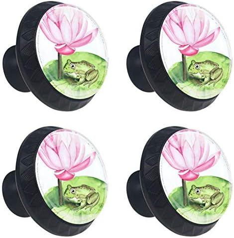 Idealiy Lotus žaba ladica vuče ručke ormar toaletni sto komoda komoda ručka za povlačenje sa vijcima 4kom