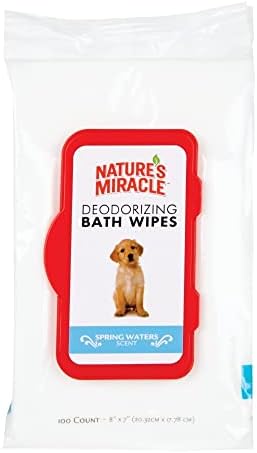 Prirodno čudo Dezodorirajuće maramice za kupanje za pse 100-Broj