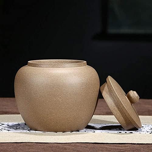 Keramički spomen urn, kremiranje urns visokokvalitetni porculan keramički zapečaćen može skladištiti teak čaj čaja za čajnik, C