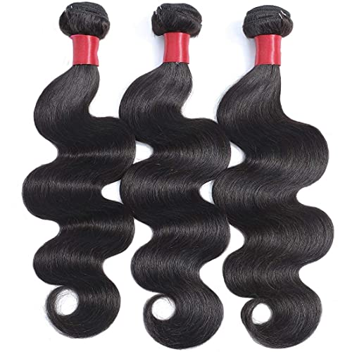 Misoun Hair brazilska Djevičanska kosa tijelo talas kosa jedan paket 20inch neobrađena ljudska kosa ekstenzija tkana potka / paket može se bojiti i izbjeljivati