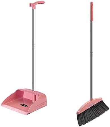 Mahza Push Broom Broom i Dustpan set Početna za podne zastoj za smeće Čizme Metla DustPan Set za čišćenje domaćinstava