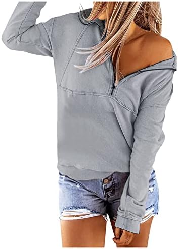 Jeseni duksevi za žene 2022 Ženska polovina zatvarača pokrajine prevelike dugim rukavima LEALOVER pulover