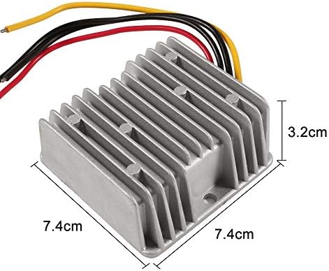 AITRIP 1 PAKOVNI napon Reducer Converter DC 48V Spustite do DC 12V 10A 120W Golf kolica naponski regulator vodootporni adapter za