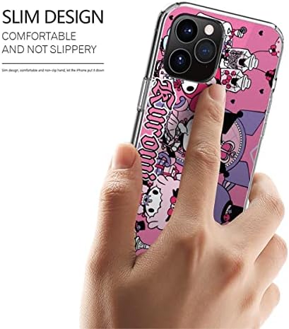 Poklopac futrole telefona Kompatibilan sa iPhone Samsung Kuromi XR 6 7 8 X 11 12 Pro max SE 2020 S10 S20 S21 13, termoplastični poliuretan,