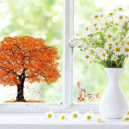 3D naljepnice za djecu zidni list zidne naljepnice padajuće naljepnice za lišće jesenji dekori prozora naljepnica za prozor zidne
