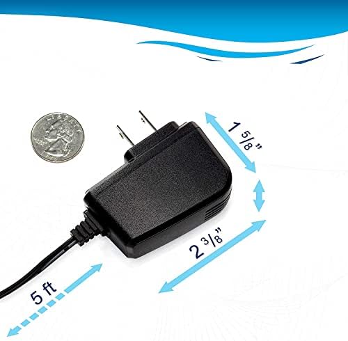 Hqrp Adapter za punjenje baterija AC kompatibilan sa PetSafe bežičnom ogrlicom za obuku PDT00-15102 RFA-545 RFA-546 RFA-535 RFA-543 RFA-534 [UL naveden] + Euro Plug Adapter
