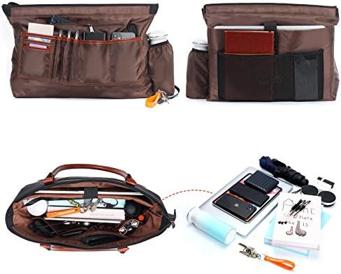 Anuer laptop tote tote torba za žene sa USB-om, 15,6 inčna torba za laptop poslovna torba