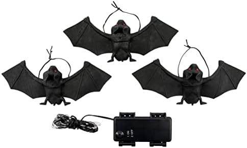 Spooky Town 16 ' Bats Wrap-Around Strand Lights, Purple