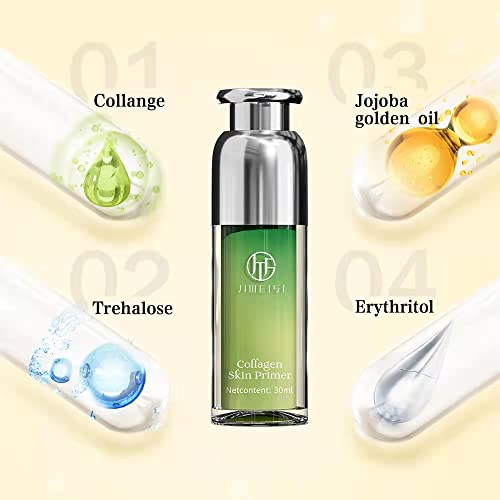 Serum za lice Primer Collagen Moisturizer nemasni Serum za popravak lica i vrata, airless Bottle,1 Fl oz