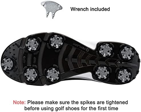 Fenlern muške golf cipele neklizajuće vodootporne lagane veličine 7-15