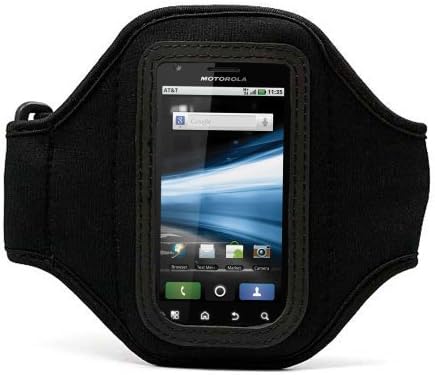 Kvalitetna crna bočna s 4G trakom s podlogom otpornim na znoj za Sidekick 4G Android telefon + uživo nasmijao Love Vangoddy Wrist Bend !!!