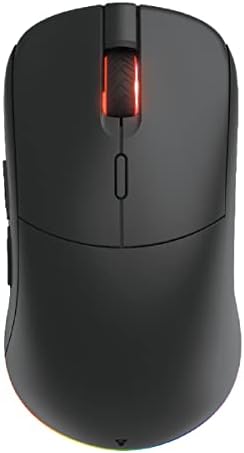 FANTECH Helios XD3 V2 simetrični bežični RGB miš za igre, PixArt 3370 19,000 DPI Kailh prekidači 6 programabilnih dugmadi profesionalni miš male veličine, miš sa dva načina rada, XD3V2 mat crni