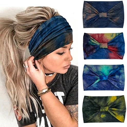 Yonuf široke trake za glavu za žene Moda pletena traka za glavu Yoga Workout head Wraps