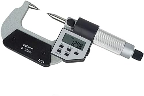 Smanni 0-25mm IP54 Digitalni dvokrevetni micrometri digitalni point glave mikrometar