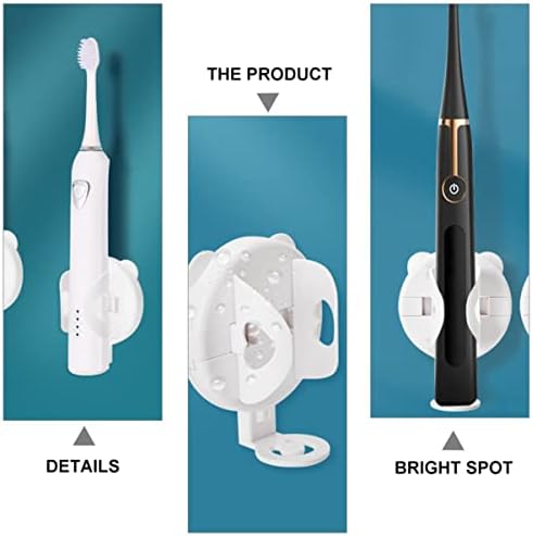 ALIPIS Organizator Box Organiser 2pcs Električna četkica za zube Zidna četkica za zube Električna četkica za vuču Električna četkica