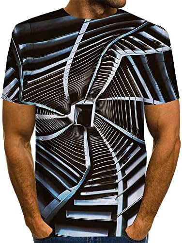 Muška novost ljetna majica 2022 Hipster kratkih rukava Grafički ispis Okrugli vrat Pulover TEE košulja Comfy bluza vrhovi