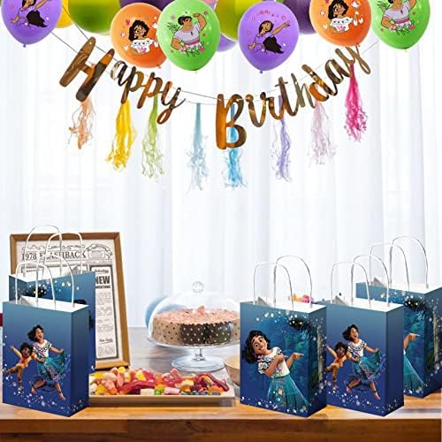 16pcs Encanto Party Day Days, Encanto Party isporučuje bombonske torbe, Encanto Party Dekoracije za dječake i djevojke