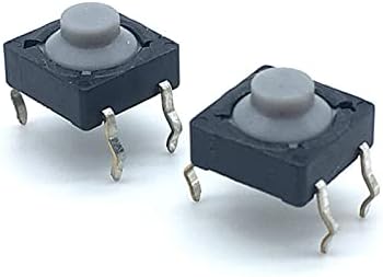 Gooffy prekidač za uključivanje 20pcs / lot 8x8x5mm 4pin provodljivi silikonski zvučni taktilni taktični tipki mikro prekidač samostalni