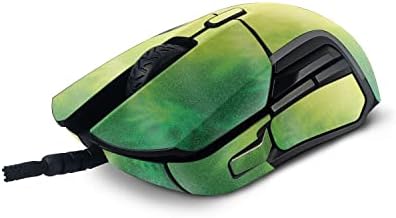 MightySkins sjajna svjetlucava koža kompatibilna sa SteelSeries Rival 5 mišem za igre-Rasta Rainbow / zaštitni, izdržljivi sjaj visokog