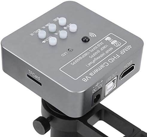 Digitalni mikroskop Kamera, zoom mikroskop 1080p HD 48MP HDMI USB 120X za nakit za telefon PCB zavarivanje za mikroelektroniku