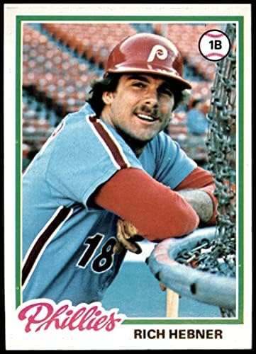 1978 FAPPS 26 Rich Hebner Philadelphia Phillies NM Phillies