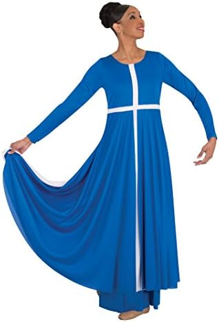 Cross haljina s dugim rukavima