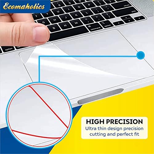 Ecomaholics laptop Touch Pad Protector Cover za MSI Sword 17 17.3 inčni Laptop, Transparent track pad Protector Skin film otpornost