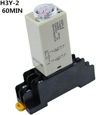 PCGV H3Y-2 AC 220V TIMER TIMER TIME RELAY 0-60 minuta sa bazom