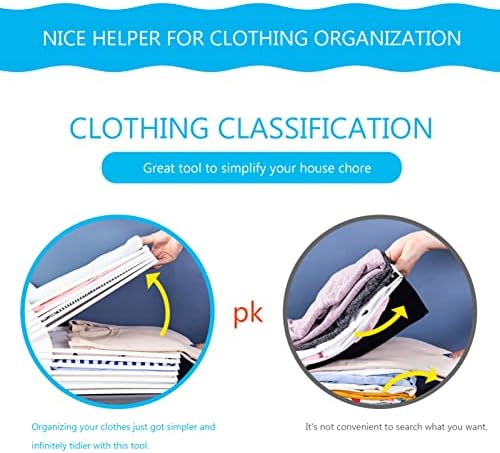 Angoily 5pcs Folding odbor odeća Folder ormar Storage Quick Shirt Folder Slaganje praonica Folder za džemper T Shirt pantalone ručnici siva