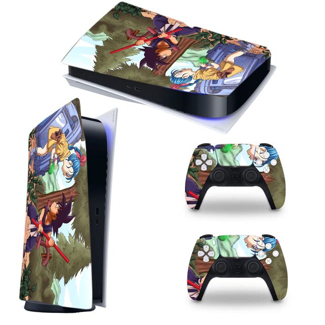 Bog Battle-PS5 Skin Disc Edition konzola i dodatna oprema za kontroler Cover Skins Wraps za Playstation 5 verziju diska