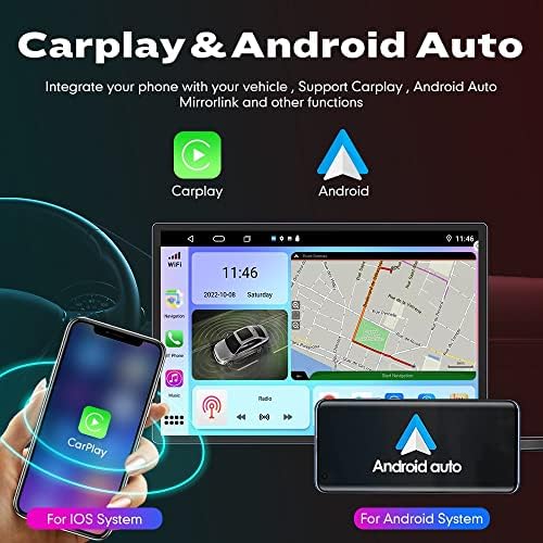 WOSTOKE 13.1 Android Radio CarPlay & Android Auto Autoradio Auto Navigation Stereo multimedijalni plejer GPS ekran osetljiv na dodir