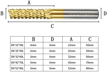 Lrjskwzc bitovi za Usmjerivače 1 komad 4-6mm drška PCB glodalica kraj mlin za kukuruz Carbide PCB CNC ploča za graviranje alata