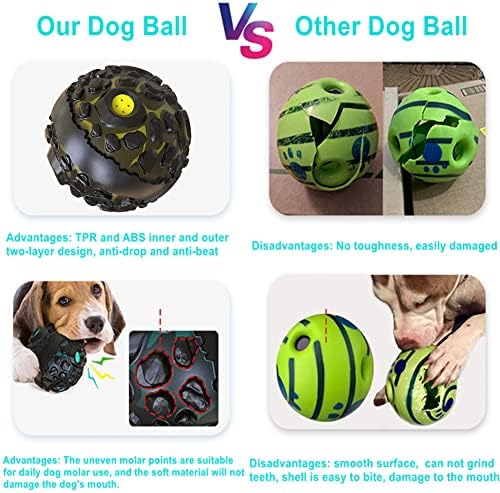 Kućna igračka za pse GIGG GIGG LAPE FUNING FUN FUL COOLY INTERYACtive kuglice za srednje agresivne čivale pse